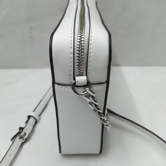 Michael Kors Jet Set Multicolor Leather Airplane Printed Crossbody Bag - NWT - Picture 13 of 14